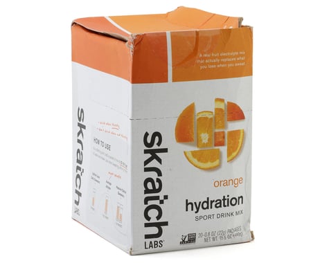 Skratch Labs Sport Hydration Drink Mix (Orange) (20 | 0.8oz Packets)